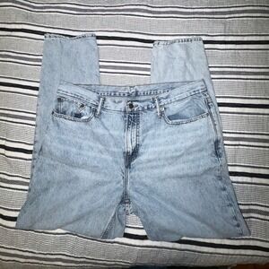 Old‎ Navy Mens Original Taper Jeans Light Wash Denim Casual Pants